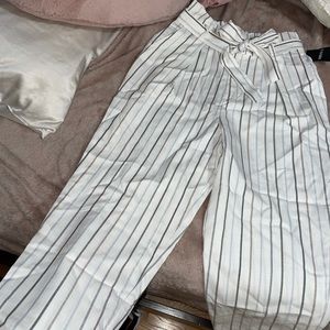 striped dressy pants